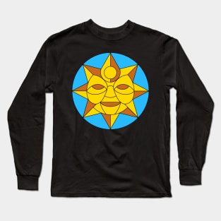 Sun of Abundance (brown) Long Sleeve T-Shirt